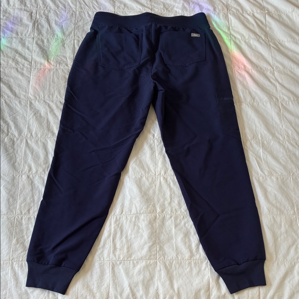 Navy Blue Figs Zamora scrub pants